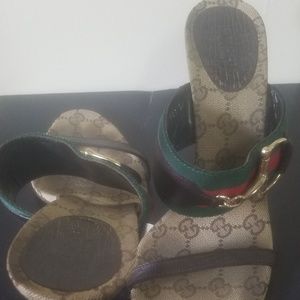 GUCCI HIGH HEELS, 100% Authentic, SLIGHTLY WORN